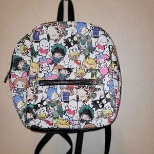 Hot Topic My Hero Academia Hello Kitty & Friends Mini Backpack